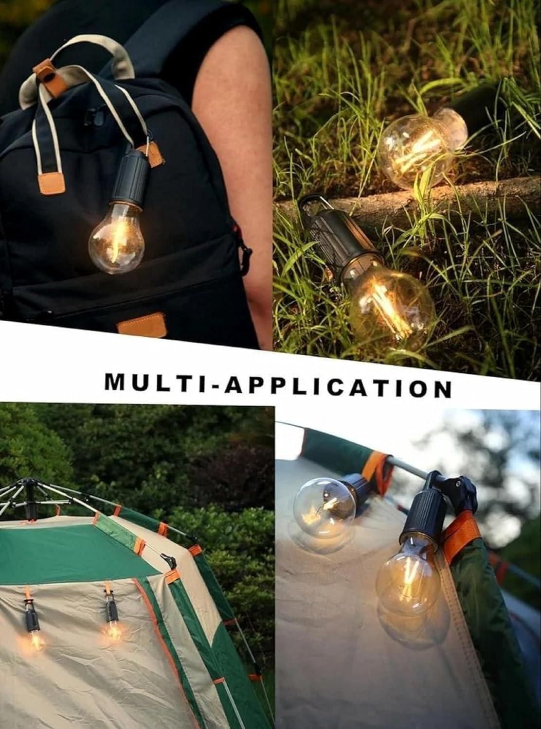 Decorative Hanging Bulb with 3 Modes Pack of 2