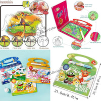 Quick Dry Water Coloring Book Doodle with Magic Pen