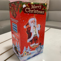 Climbing Santa Animated Christmas Ornament – Hanging Xmas Decoration